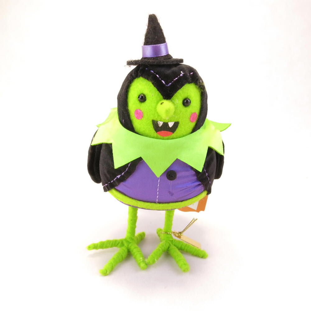 Hyde & EEK Featherly Friends 2024 Halloween Spellma Witch Bird